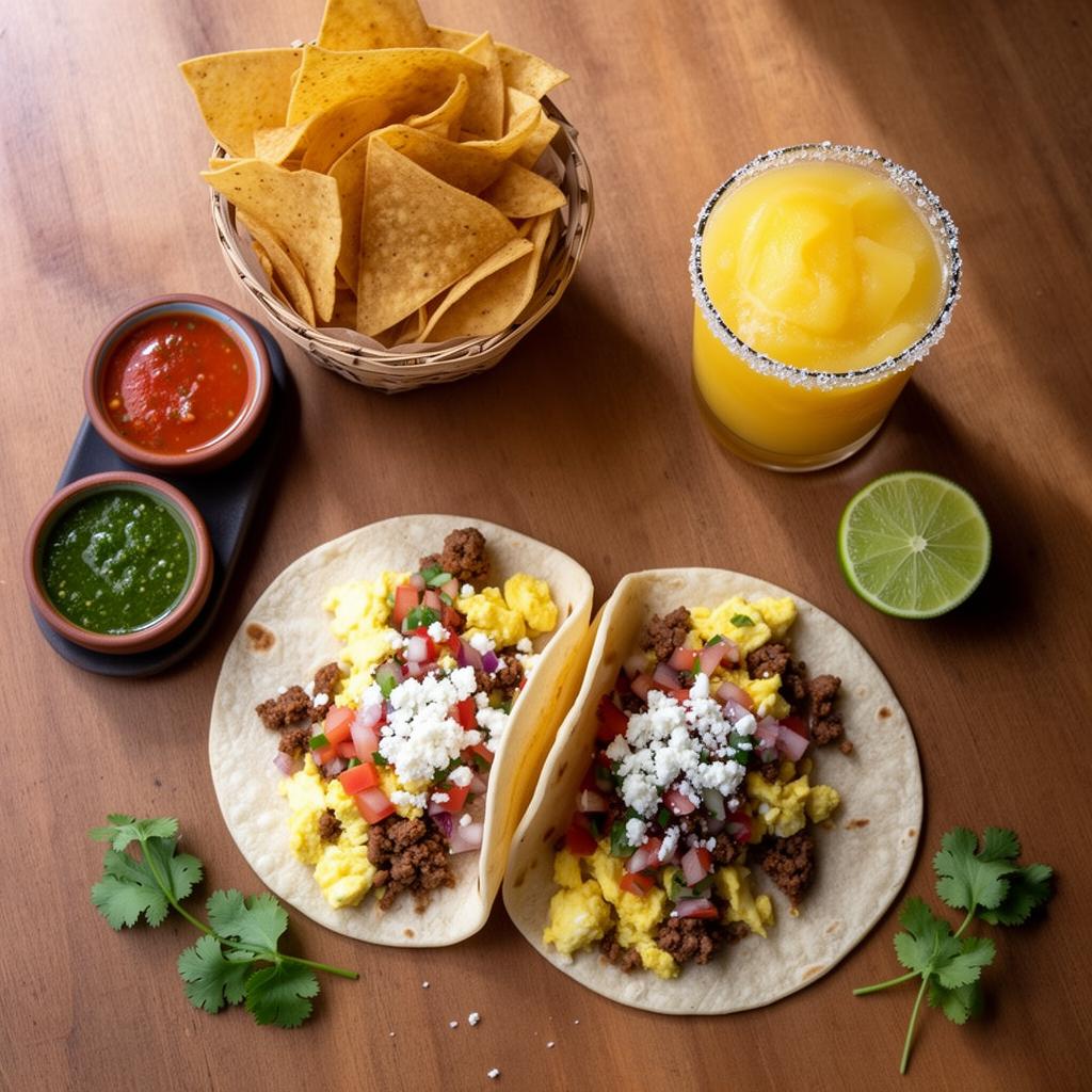 A spread from Jalapa Jar Cantina
